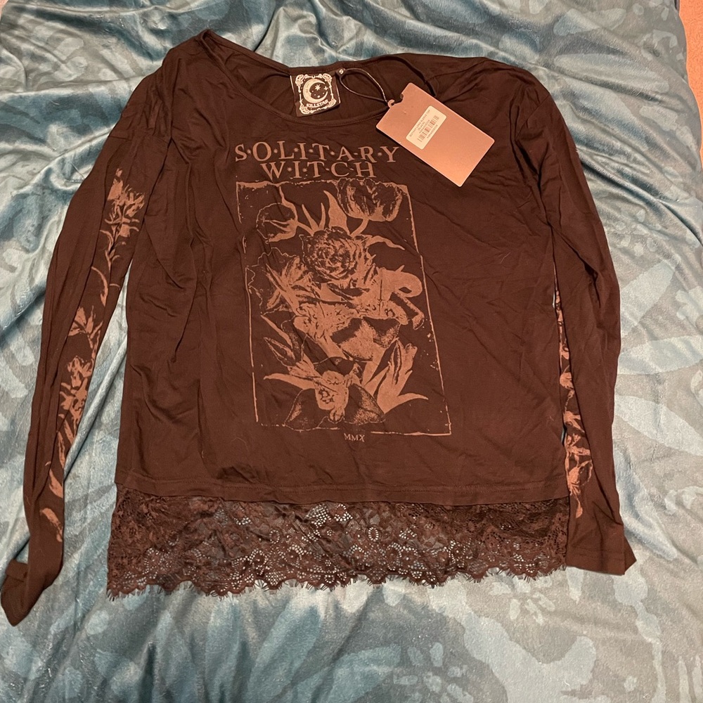 NWT Killstar Long Sleeve Shirt